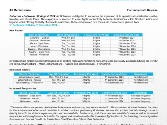 Air Botswana